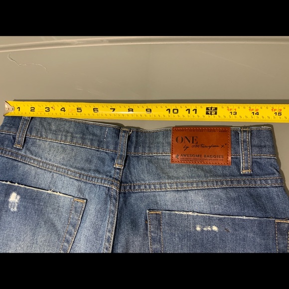 NWOT One Teaspoon Blue Cult Awesome Baggies - Picture 9 of 9